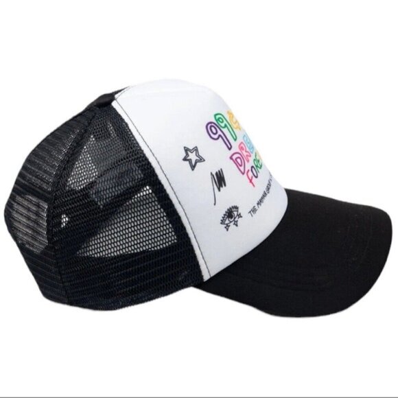 The Mayfair Group I Scream Colour 99 Cent Dreams Forever Trucker Hat Black White - Picture 10 of 10